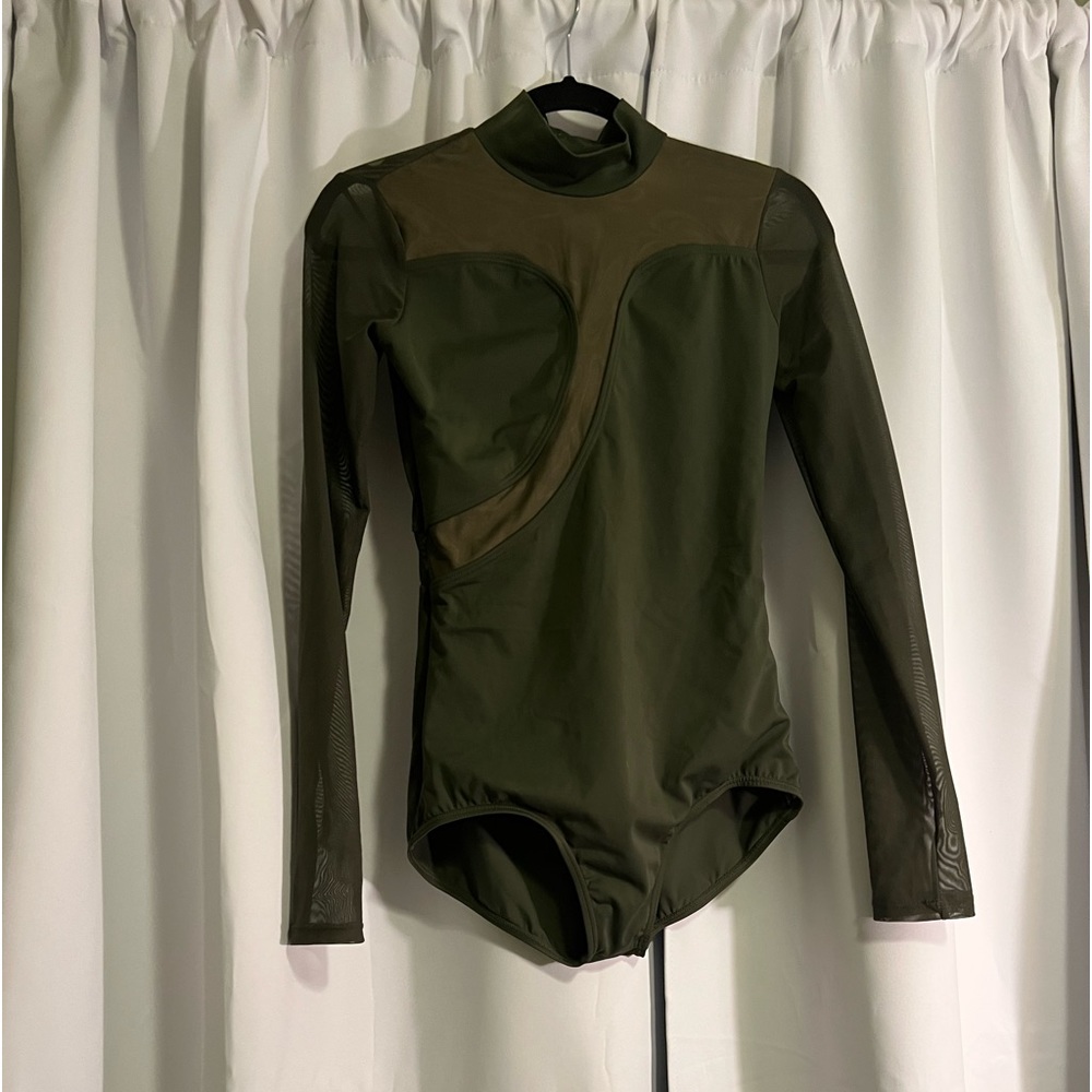 Balera contemporary costume. Forest Green.